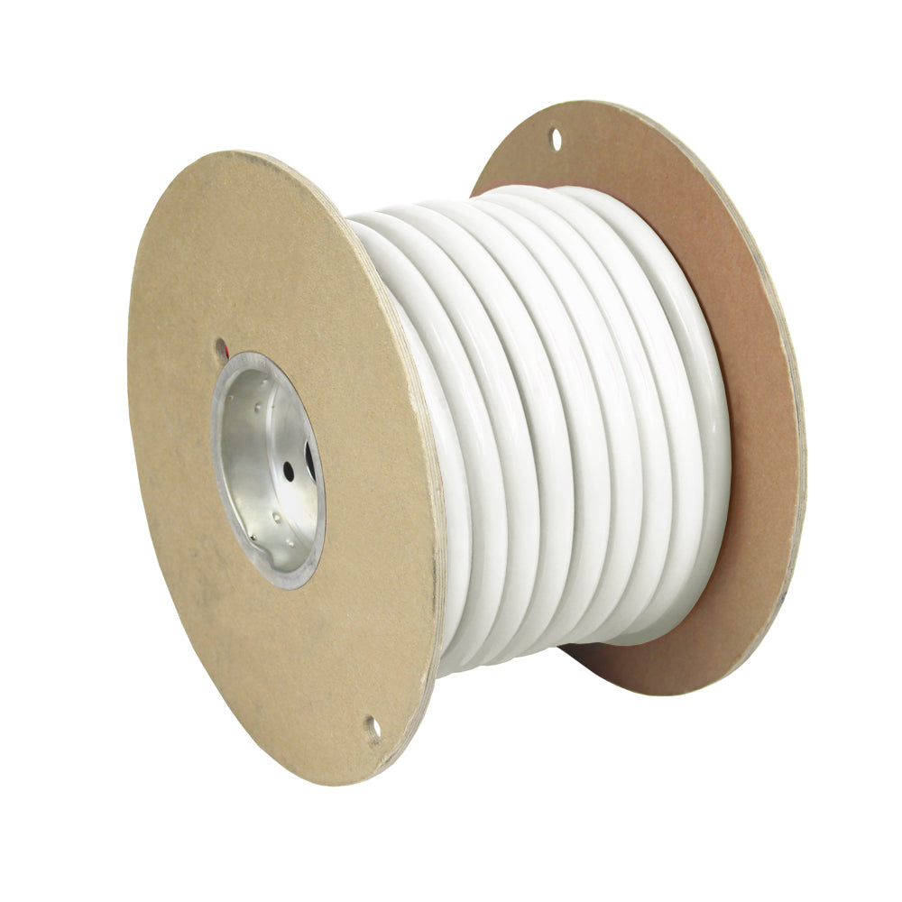 Pacer White 6 AWG Battery Cable - 50 - Deckhand Marine Supply