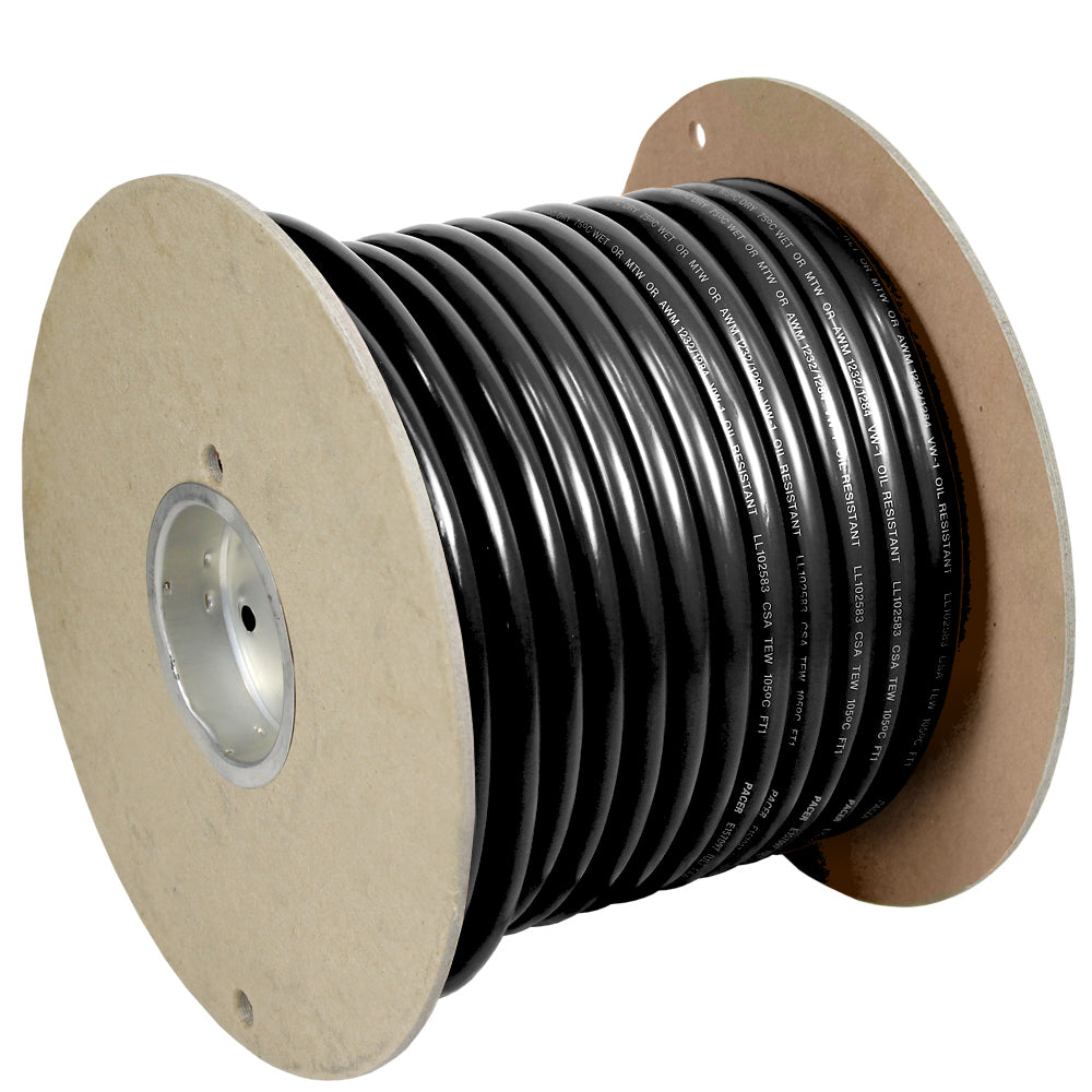 Pacer Black 4 AWG Battery Cable - 100 - Deckhand Marine Supply