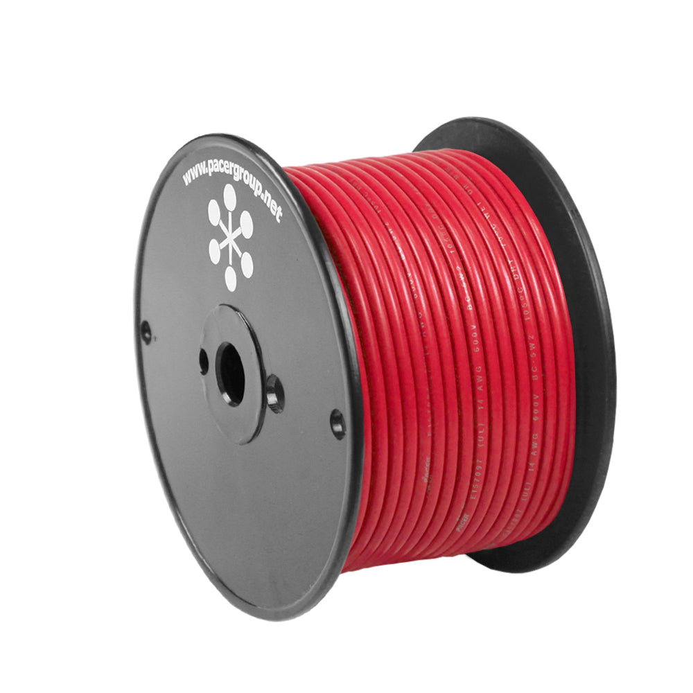 Pacer Red 18 AWG Primary Wire - 100 - Deckhand Marine Supply