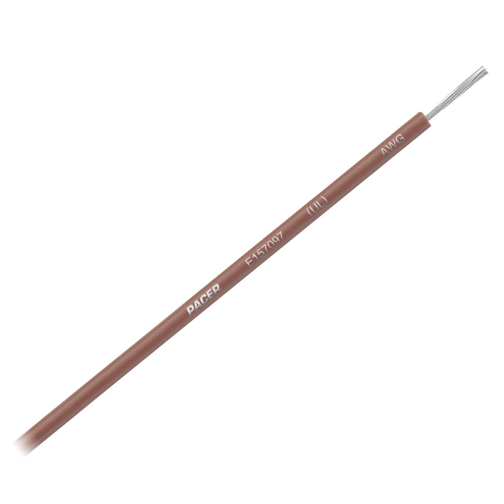 Pacer Brown 16 AWG Primary Wire - 25 - Deckhand Marine Supply
