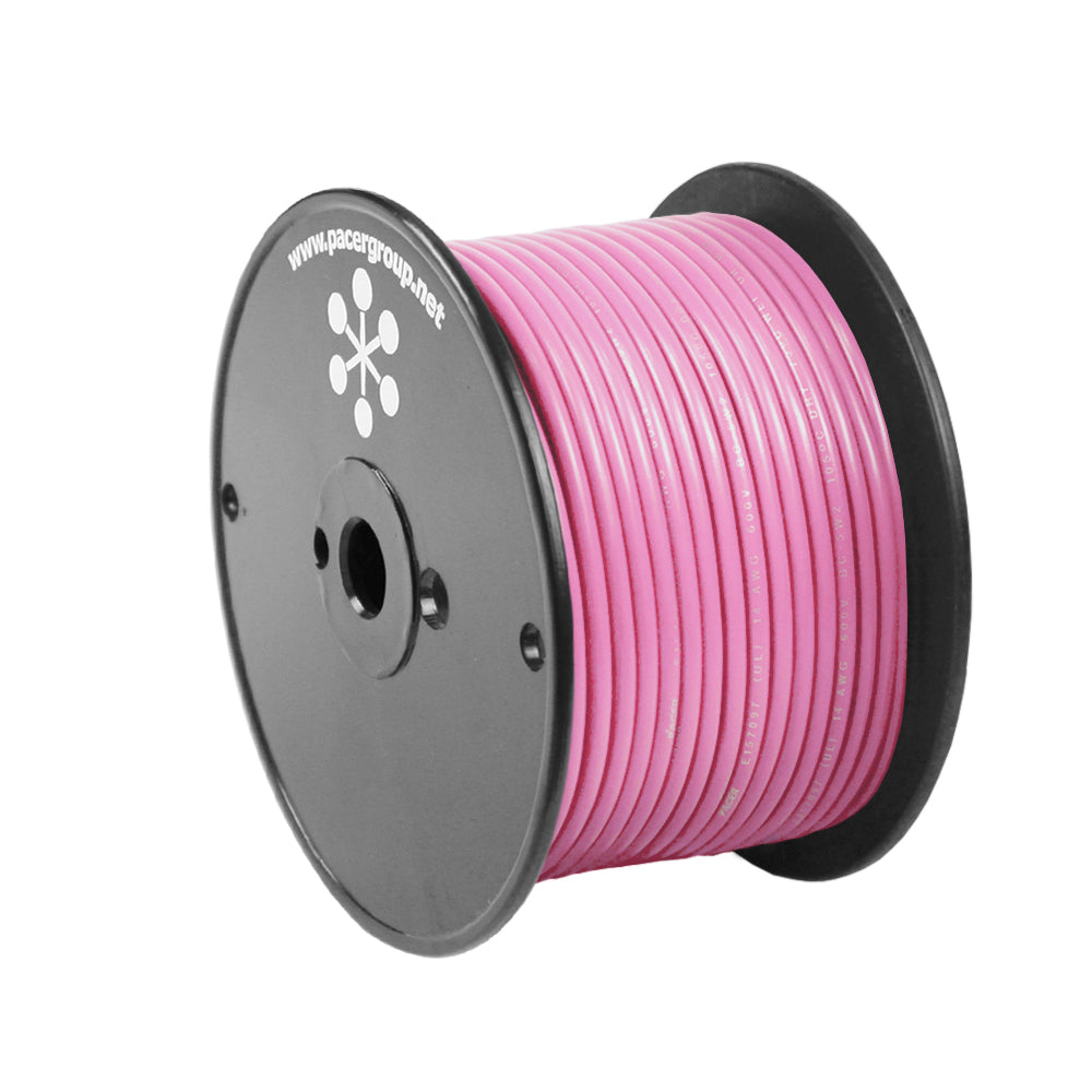 Pacer Pink 16 AWG Primary Wire - 100 - Deckhand Marine Supply