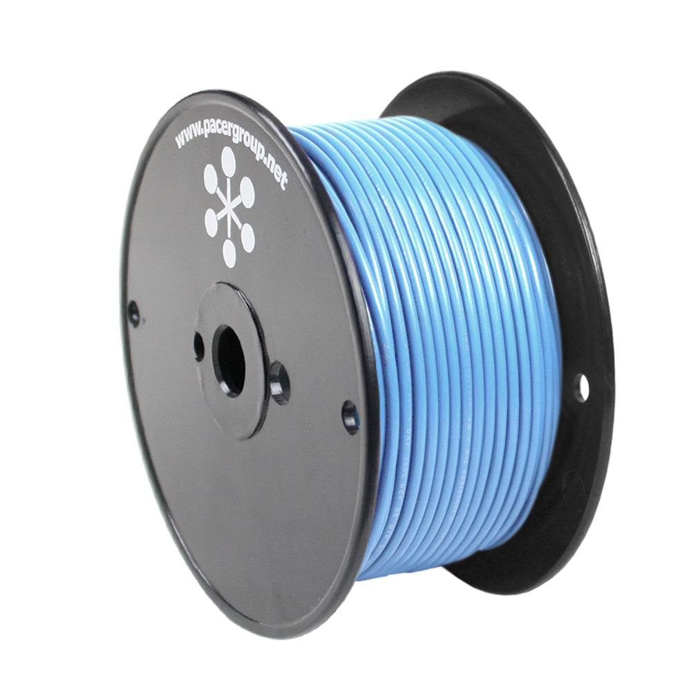 Pacer Light Blue 16 AWG Primary Wire - 250 - Deckhand Marine Supply