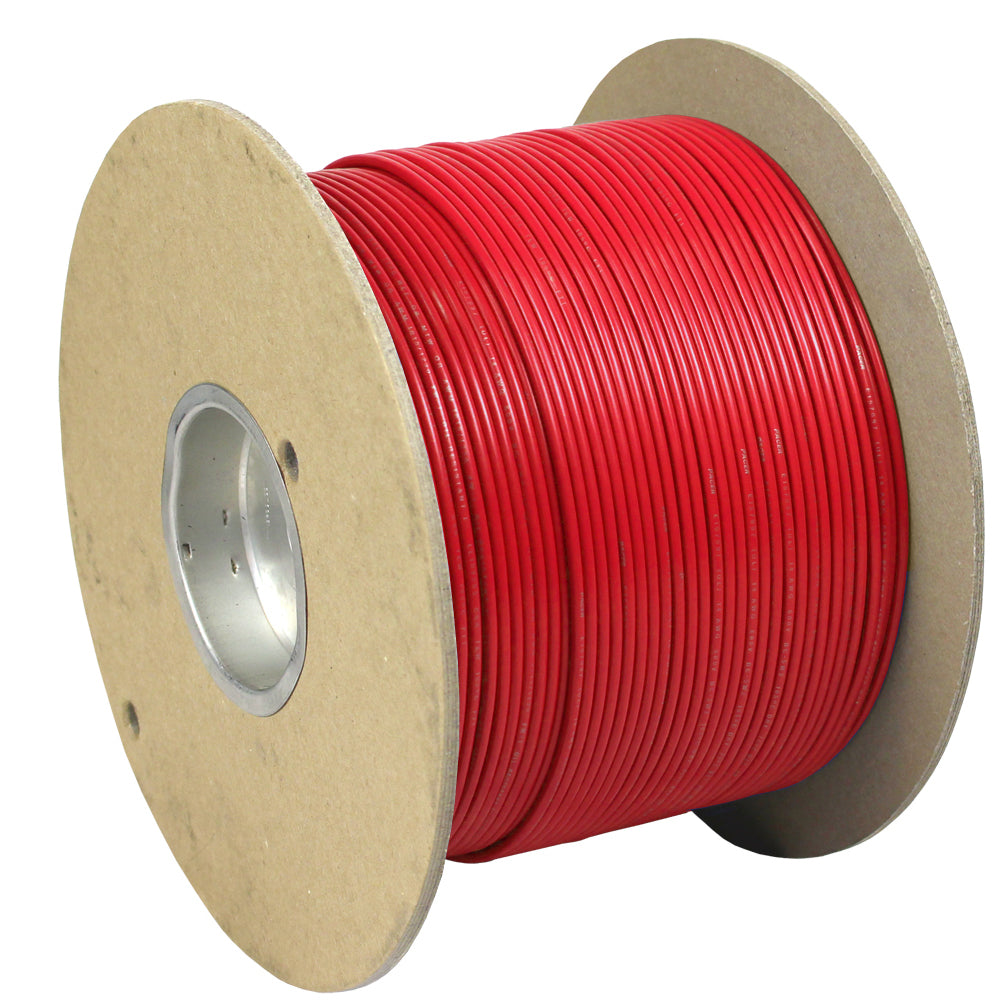 Pacer Red 14 AWG Primary Wire - 1,000 - Deckhand Marine Supply