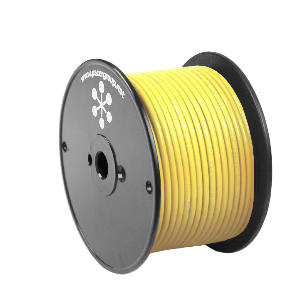 Pacer Yellow 12 AWG Primary Wire - 100 - Deckhand Marine Supply