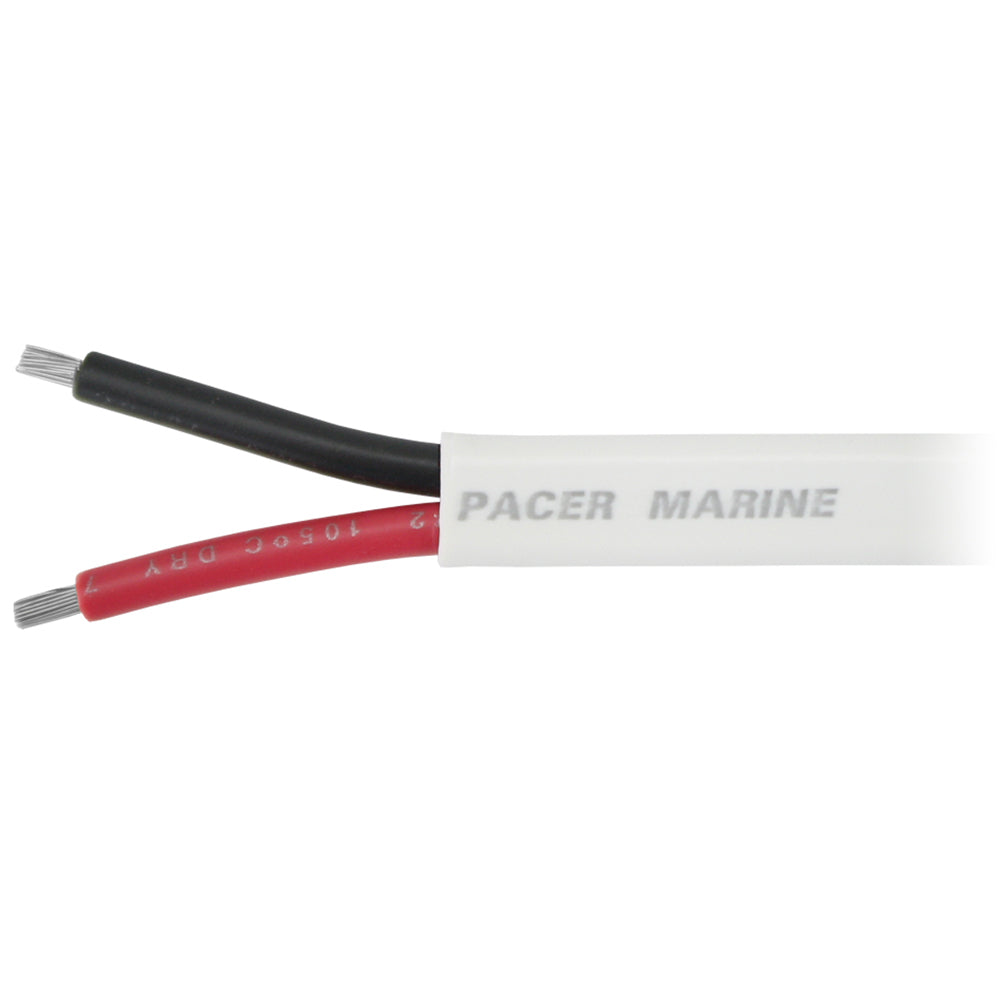 Pacer 12/2 AWG Duplex Cable - Flat Cable - Red/Black - 250' - Deckhand Marine Supply