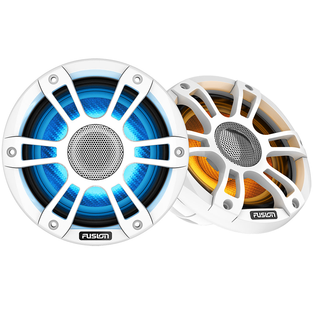 Fusion Signature Series 3i 8.8" CRGBW Sports Speakers - White - Deckhand Marine Supply