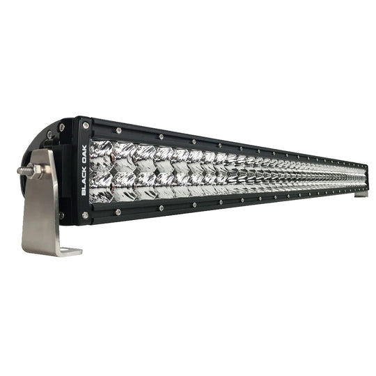 Black Oak Pro Series 3.0 Double Row 40" LED Light Bar - Combo Optics - Black Housing - Deckhand Marine Supply