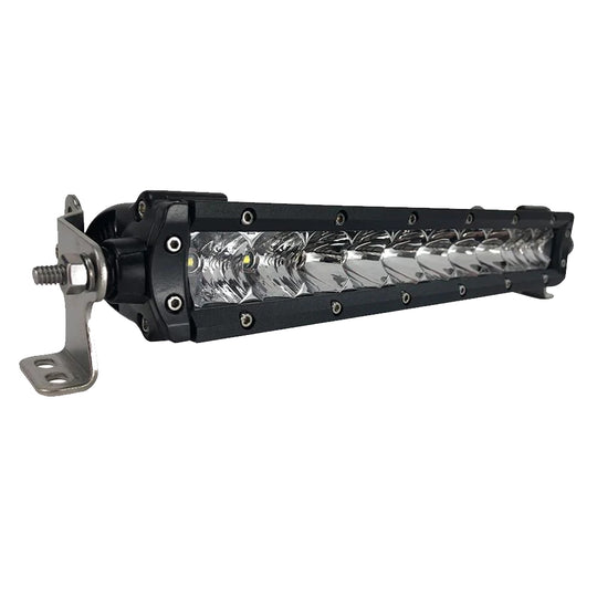 Black Oak 10" Single Row LED Light Bar - Combo Optics - Black Housing - Pro Series 3.0 - Deckhand Marine Supply