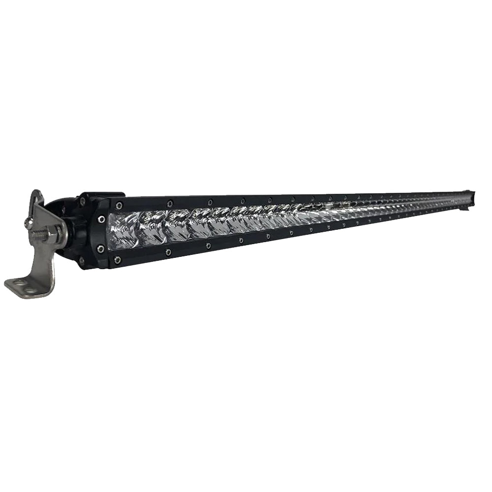Black Oak 50" Single Row LED Light Bar - Combo Optics - Black Housing - Pro Series 3.0 - Deckhand Marine Supply