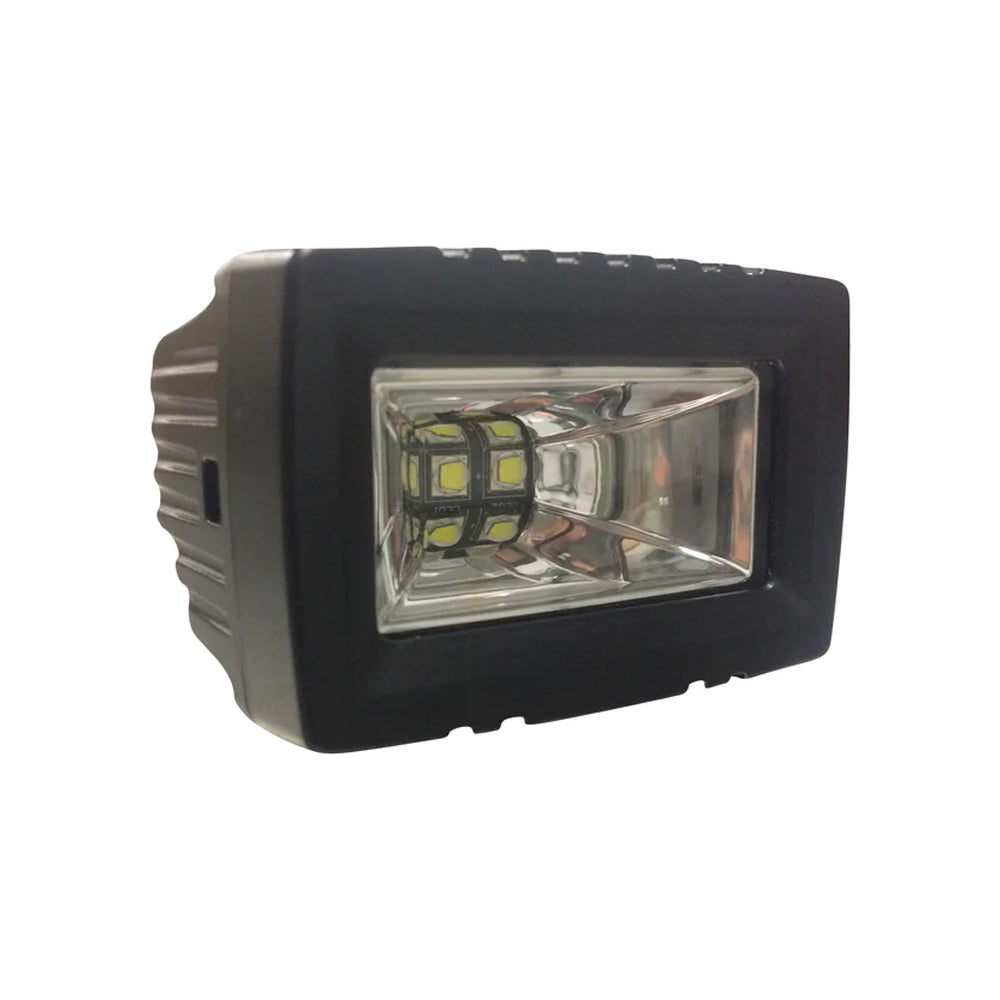 Black Oak 2" Spreader Light - Scene Optics - Black Housing - Pro Series 3.0 - Deckhand Marine Supply