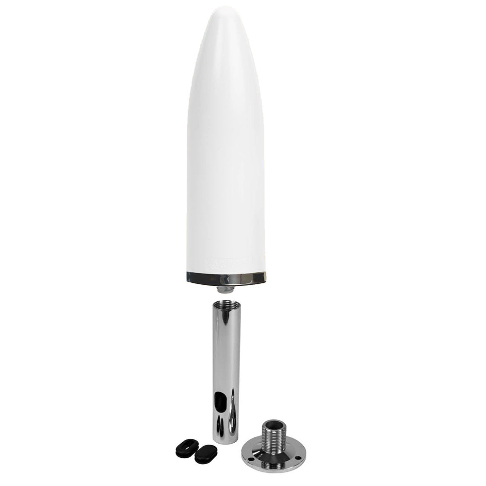 Digital Antenna 1664-PW Wideband 4G/5G/LTE/WiFi Omni w/F114  DM194 Deck Mount - Deckhand Marine Supply