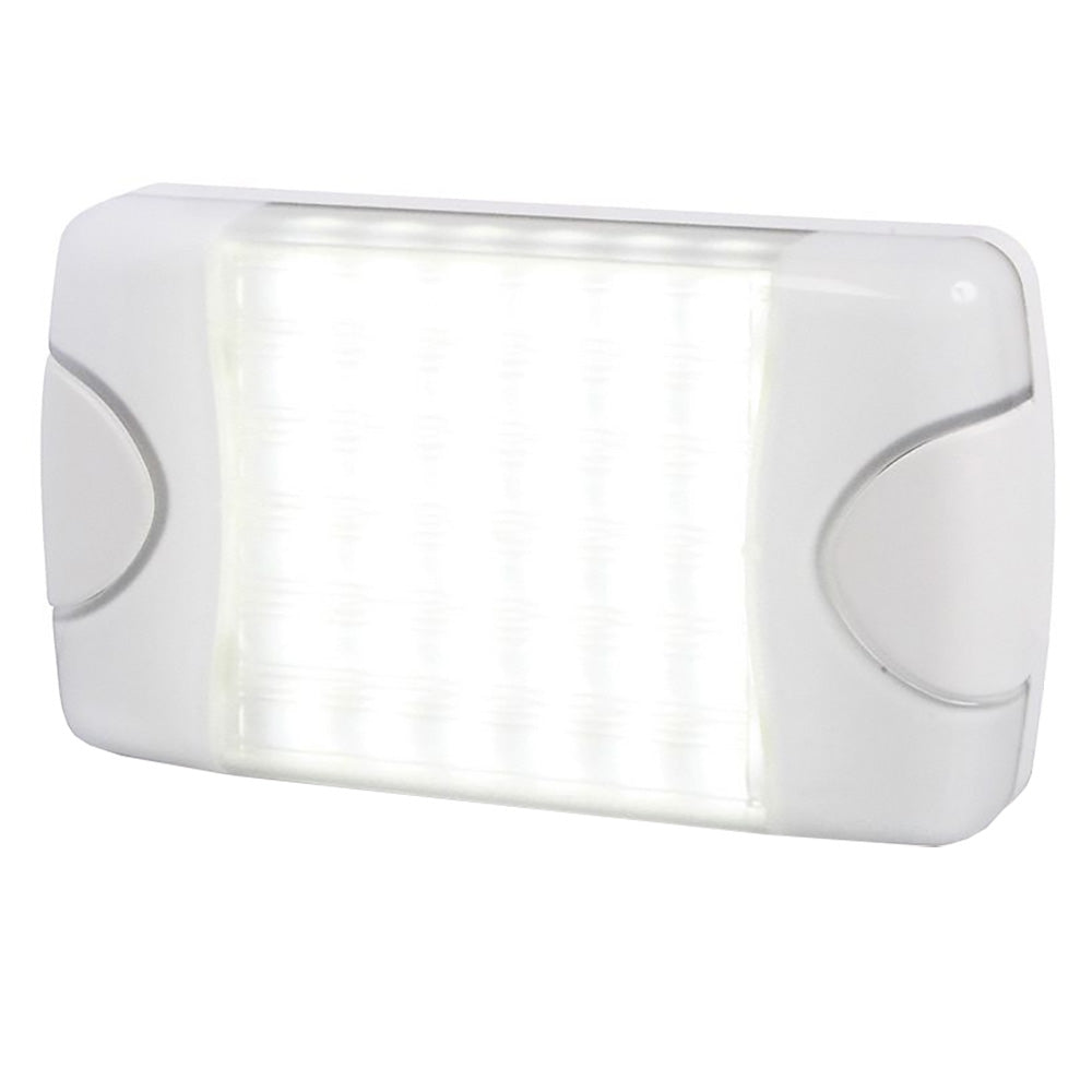 Hella Marine DuraLED 36 Interior/Exterior Lamp - White/White Clamshell - Deckhand Marine Supply