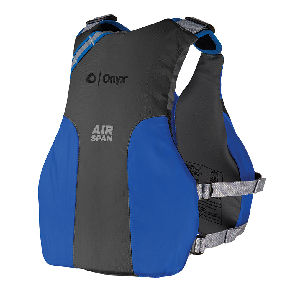Onyx Airspan Breeze Life Jacket - XS/SM - Blue - Deckhand Marine Supply