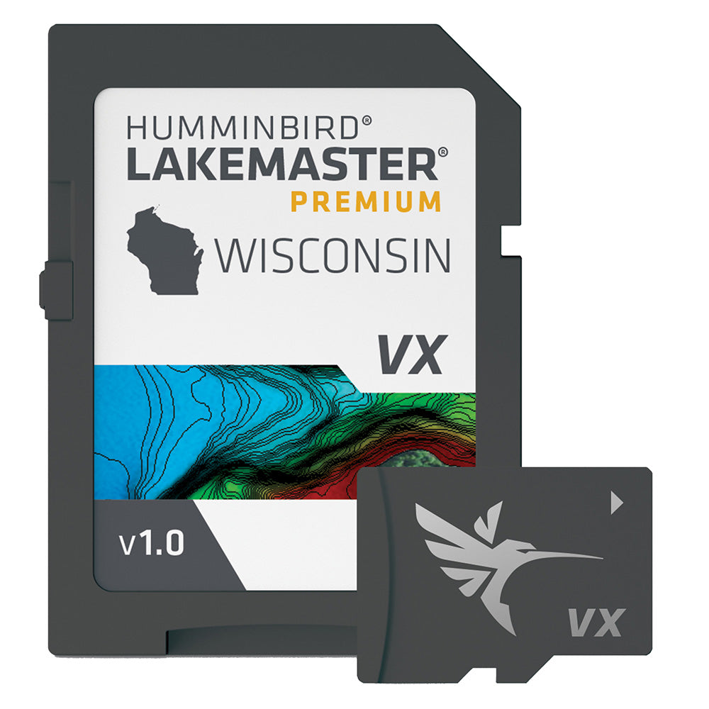 Humminbird LakeMaster VX Premium - Wisconsin - Deckhand Marine Supply