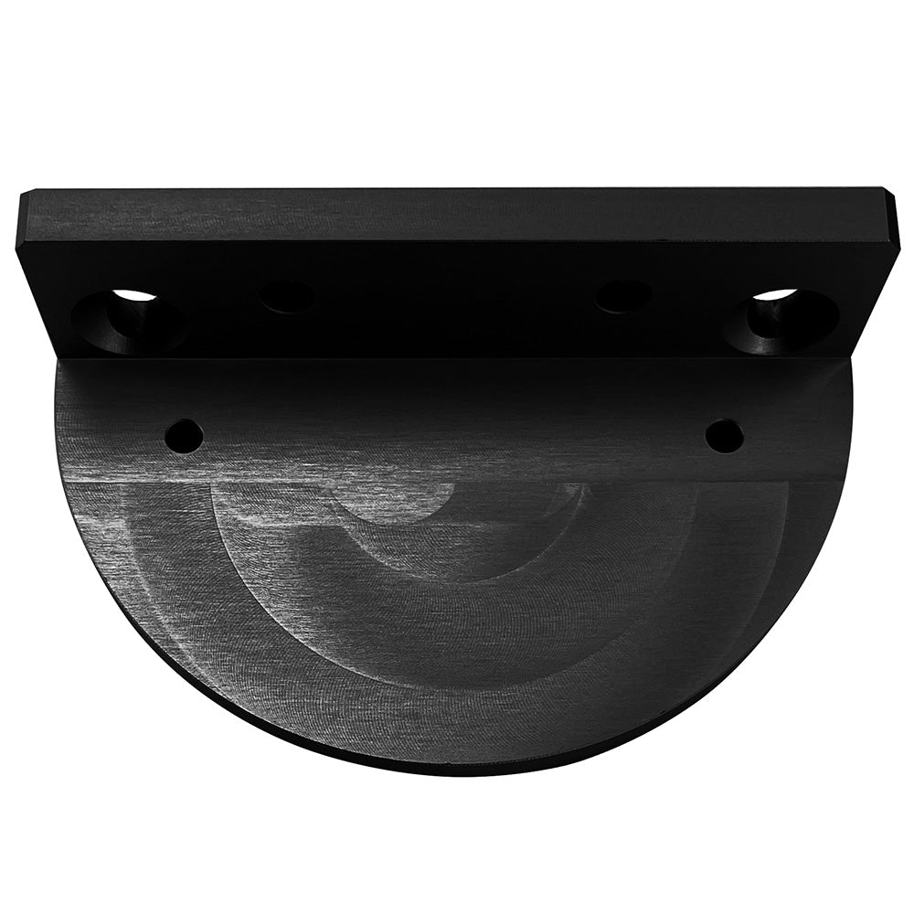 Lopolight Mounting Plate for X01 Series Vertical Sidelights - Black - Deckhand Marine Supply