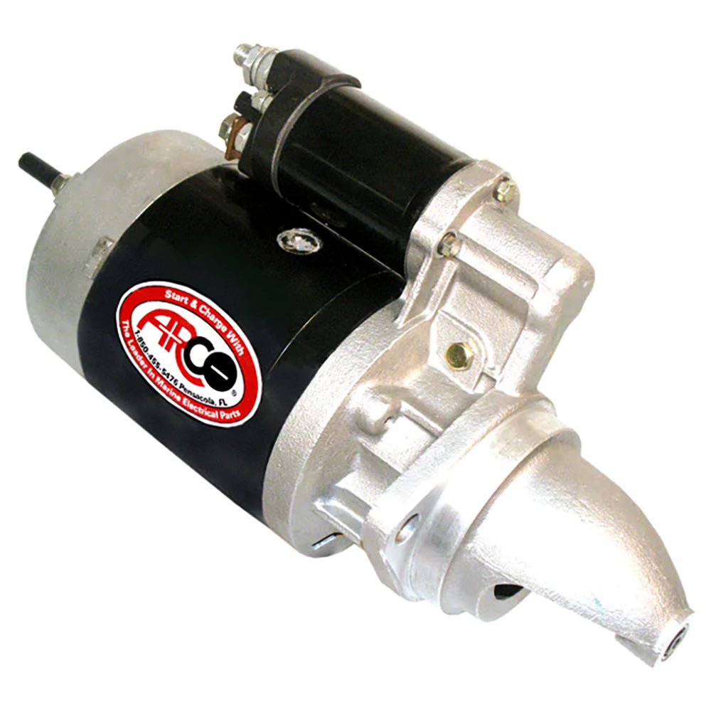 ARCO Marine Top Mount Inboard Starter - Clockwise Rotation - Deckhand Marine Supply