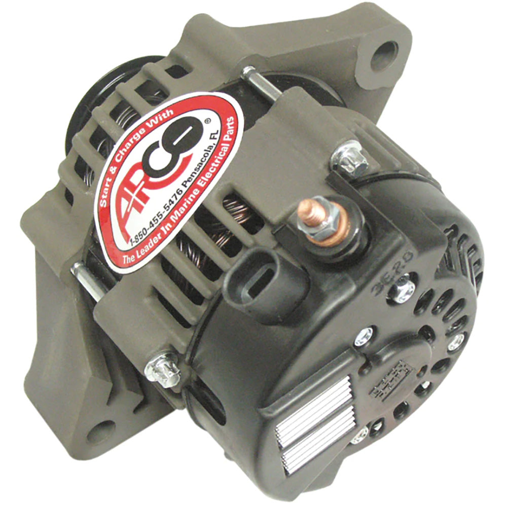 ARCO Marine Premium Replacement Outboard Alternator w/Multi-Groove Pulley - 12V 50A - Deckhand Marine Supply