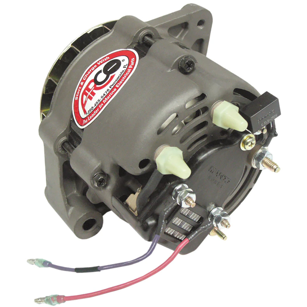 ARCO Marine Premium Replacement Alternator w/Multi-Groove Pulley - 12V 55A - Deckhand Marine Supply