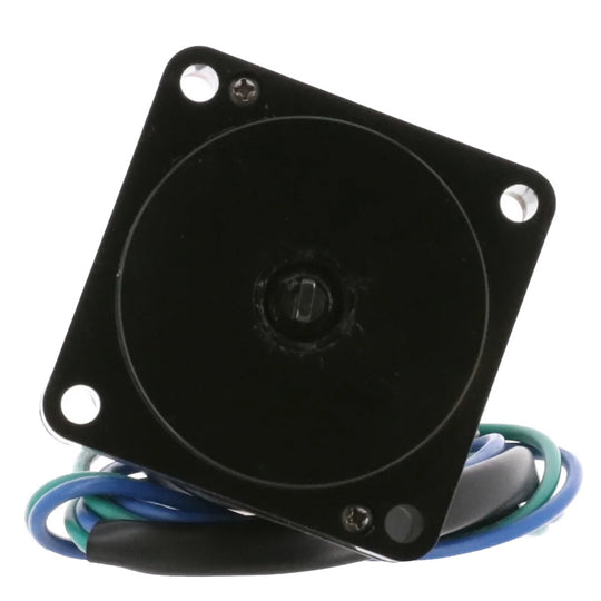 ARCO Marine Replacement Johnson/Evinrude Tilt Trim Motor - 2-Wire, 4 Bolt, Flat Blade Shaft - Deckhand Marine Supply