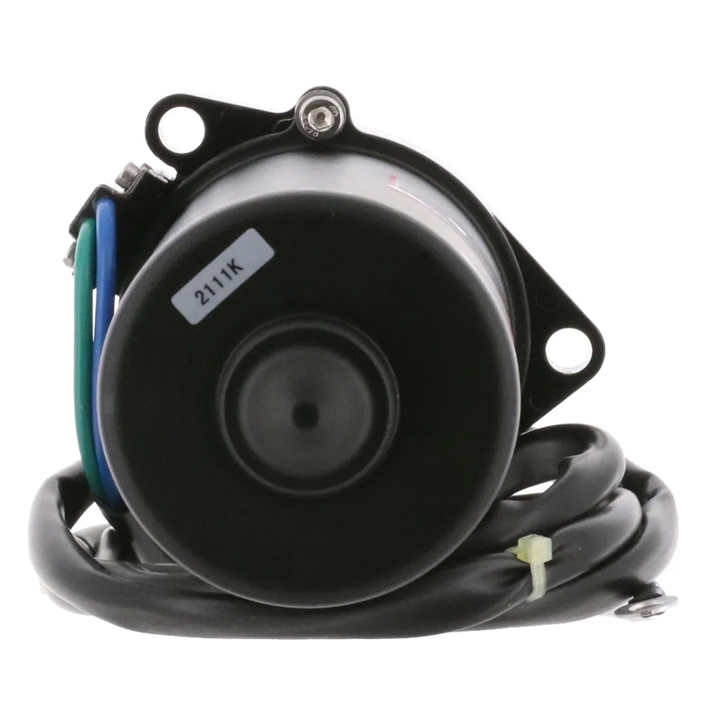ARCO Marine Replacement Outboard Tilt Trim Motor - Yamaha, 2-Wire, 3 Bolt, Flat Blade Shaft - Deckhand Marine Supply