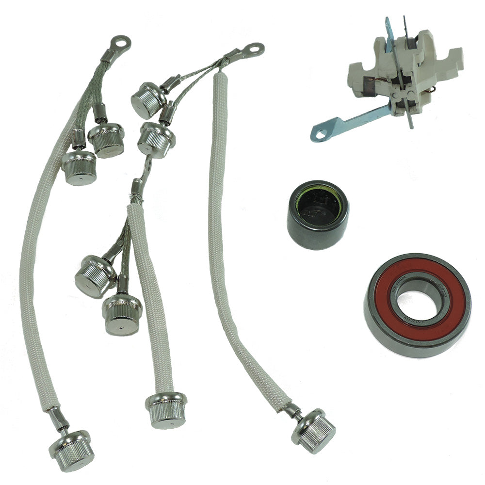 Balmar Offshore Repair Kit 90 Series 12/24V Includes Bearings, Brushes, Positive/Negative Diode - Deckhand Marine Supply