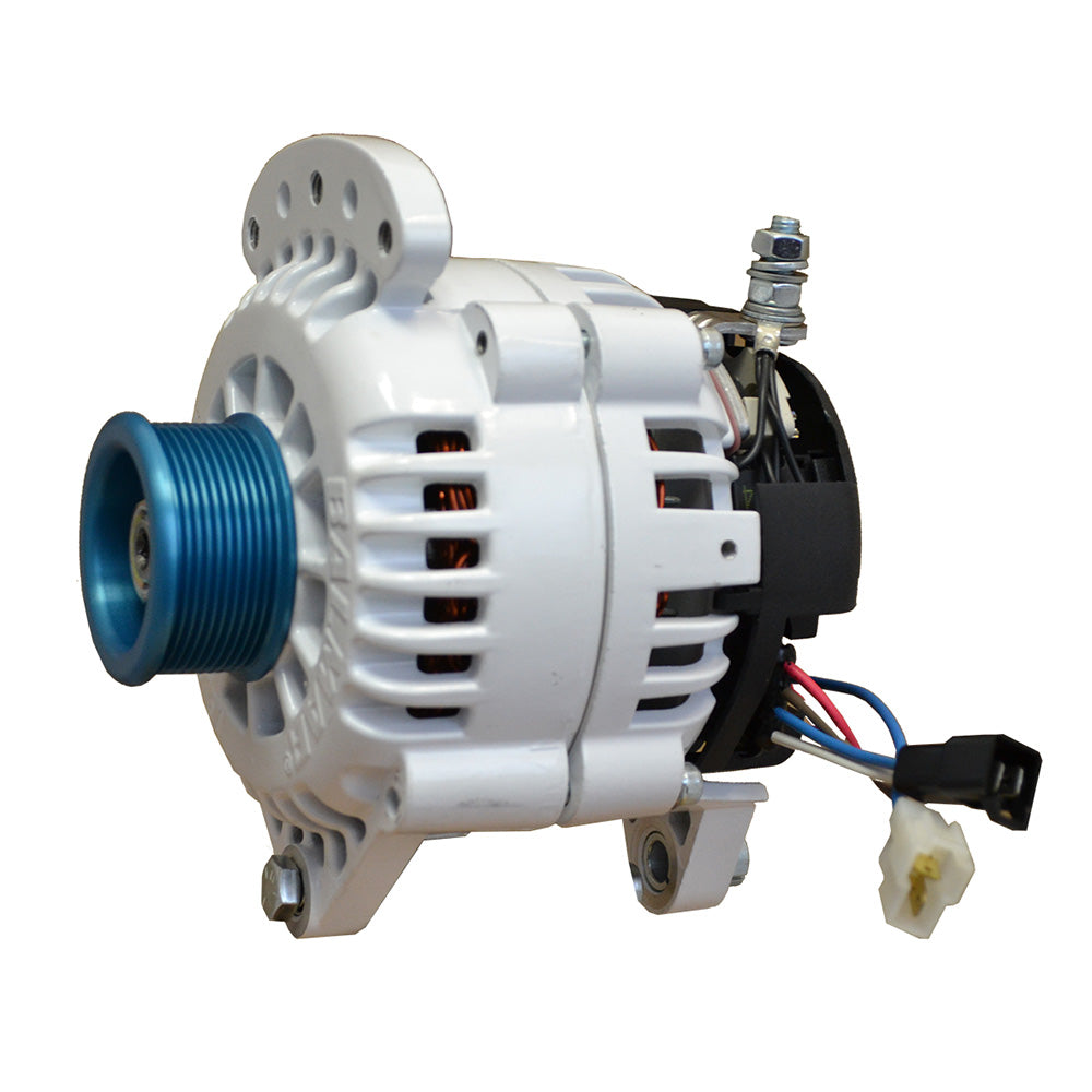 Balmar Alternator 100 AMP 12V 3.15" Dual Foot Saddle J10 Pulley w/Isolated Ground - Deckhand Marine Supply