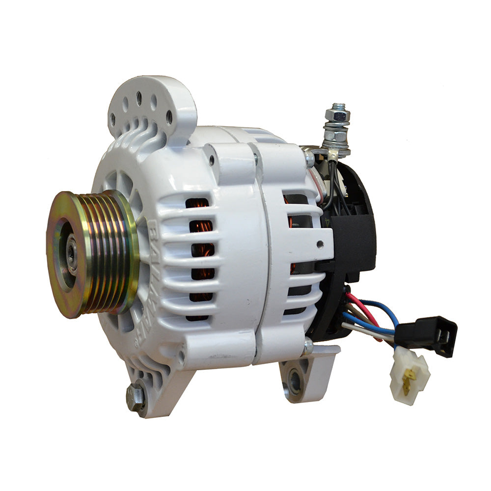 Balmar Alternator 100 AMP 12V 3.15" Dual Foot Saddle K6 Pulley w/Isolated Ground - Deckhand Marine Supply