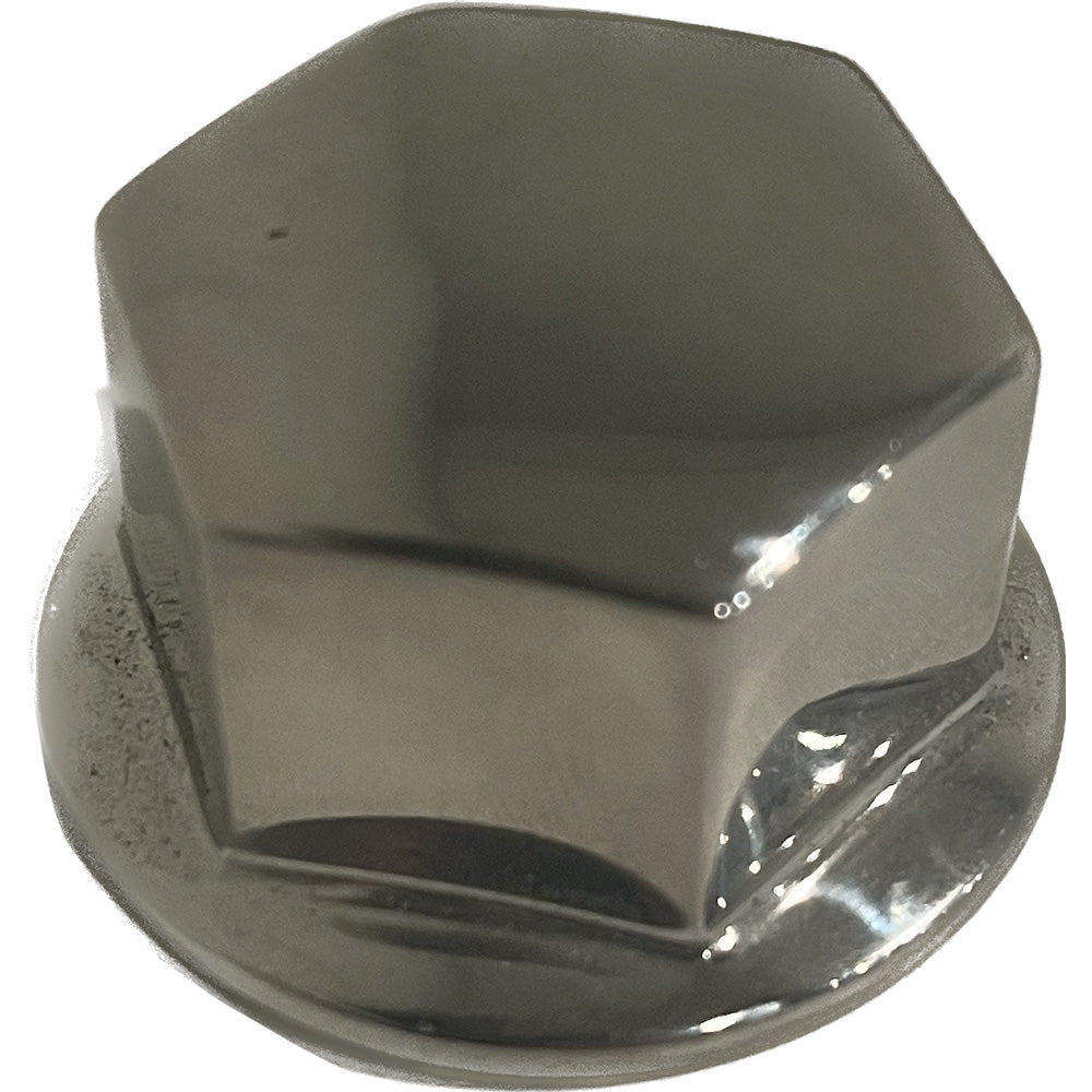 Uflex M12 Chrome Wheel Nut - Deckhand Marine Supply