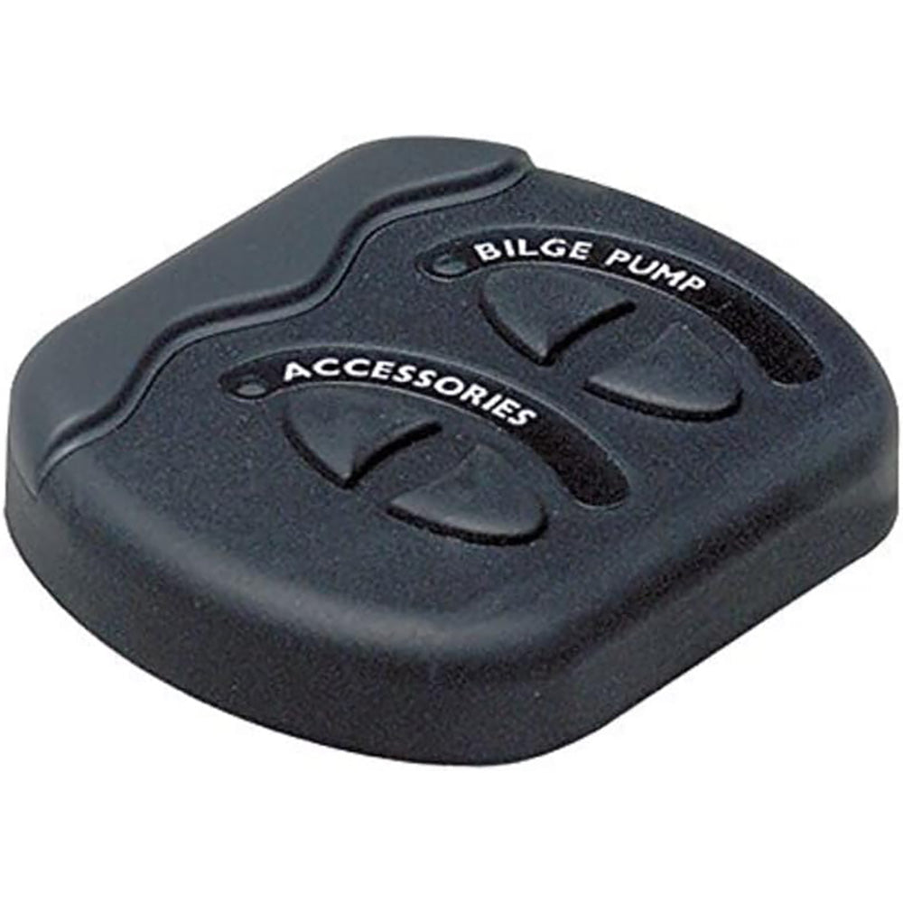 BEP Gen II Spray Proof Switch Panel 2 Switches No Fuse - Deckhand Marine Supply