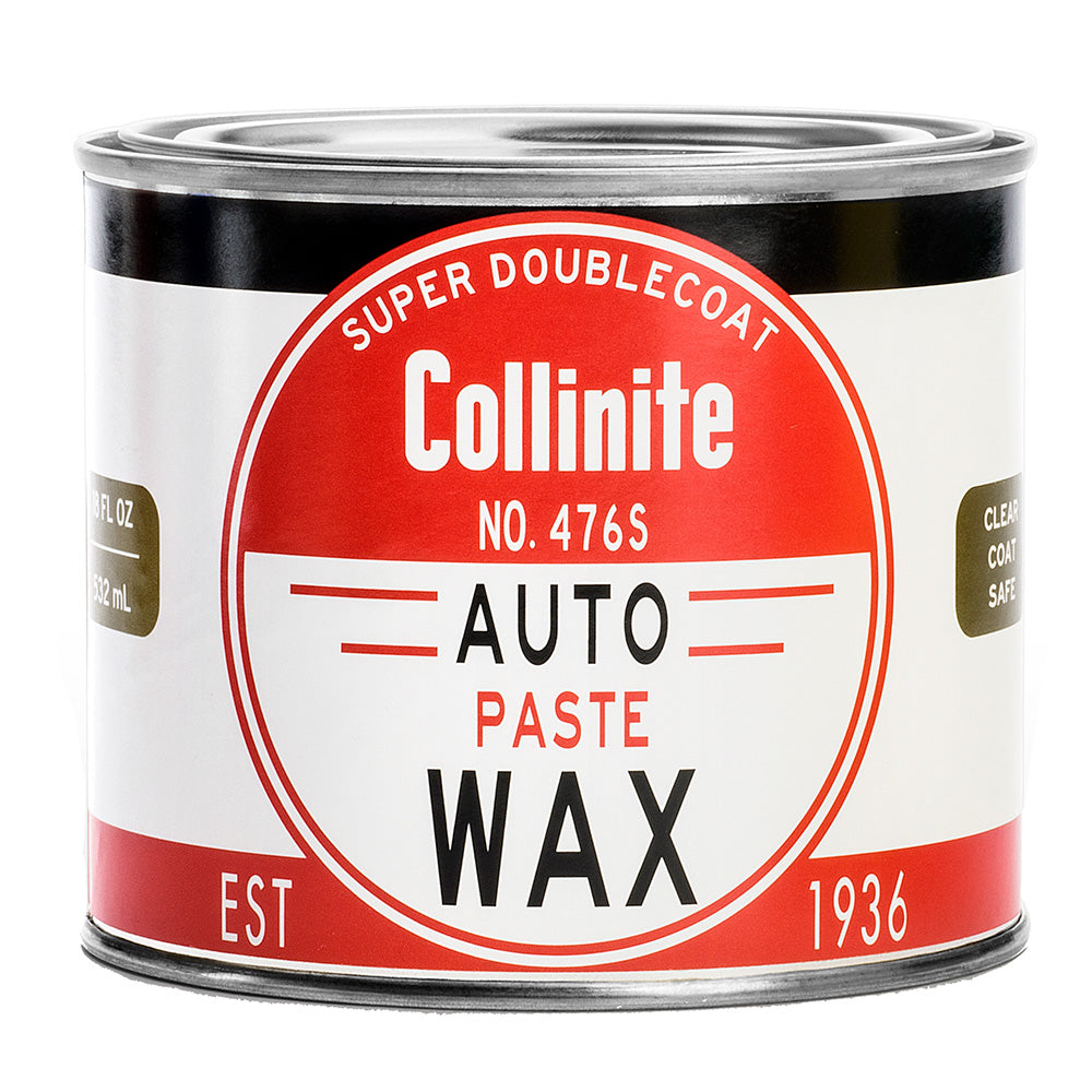 Collinite 476s Super DoubleCoat Auto Paste Wax - 18oz - Deckhand Marine Supply