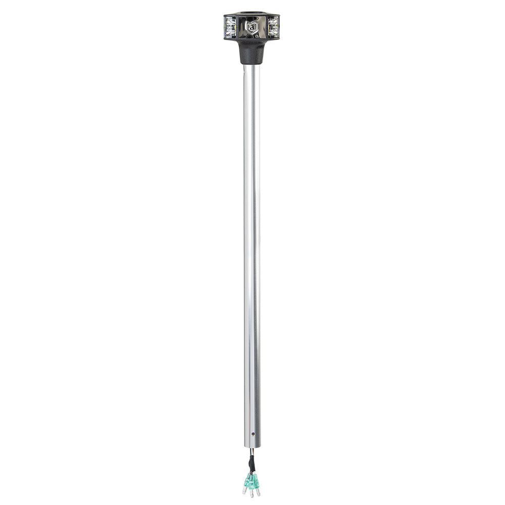Attwood LightArmor Masthead 24" Anchor Light f/Use With Powerbase - Deckhand Marine Supply