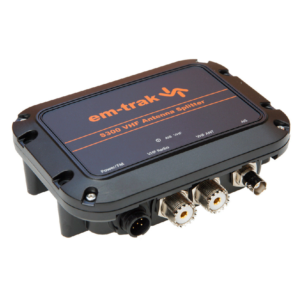 em-trak VHF Antenna Splitter - Deckhand Marine Supply