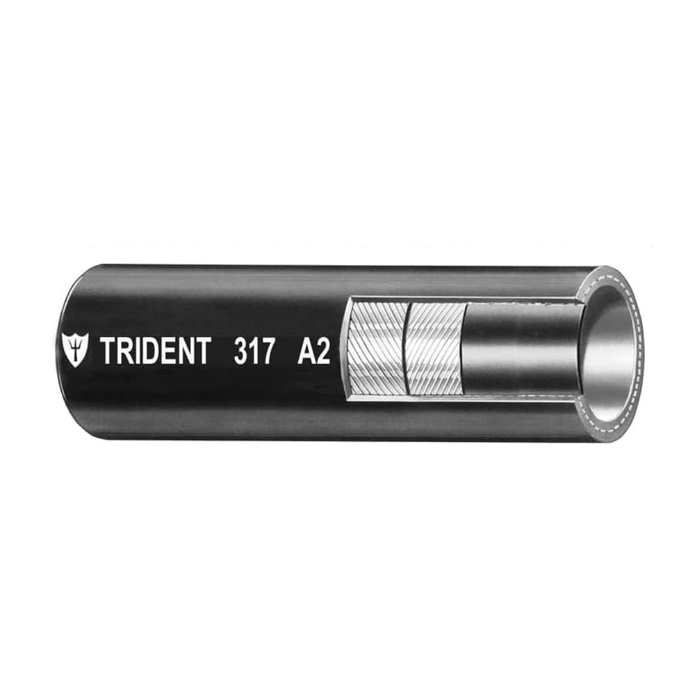 Trident Marine 5/8" x 50 Boxed Type A2 Fuel  Vent Line Hose - Black - Deckhand Marine Supply