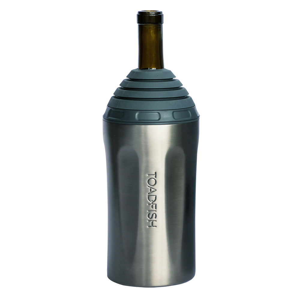 Toadfish Stainless Steel Wine Chiller - Graphite - Deckhand Marine Supply