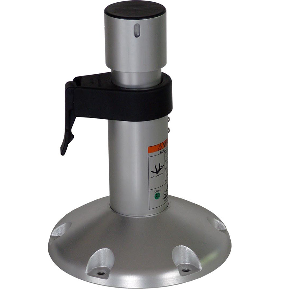 Springfield Second Generation Posi-Lock Manual Adjust 2-7/8" Pedestal - No Swivel - Deckhand Marine Supply