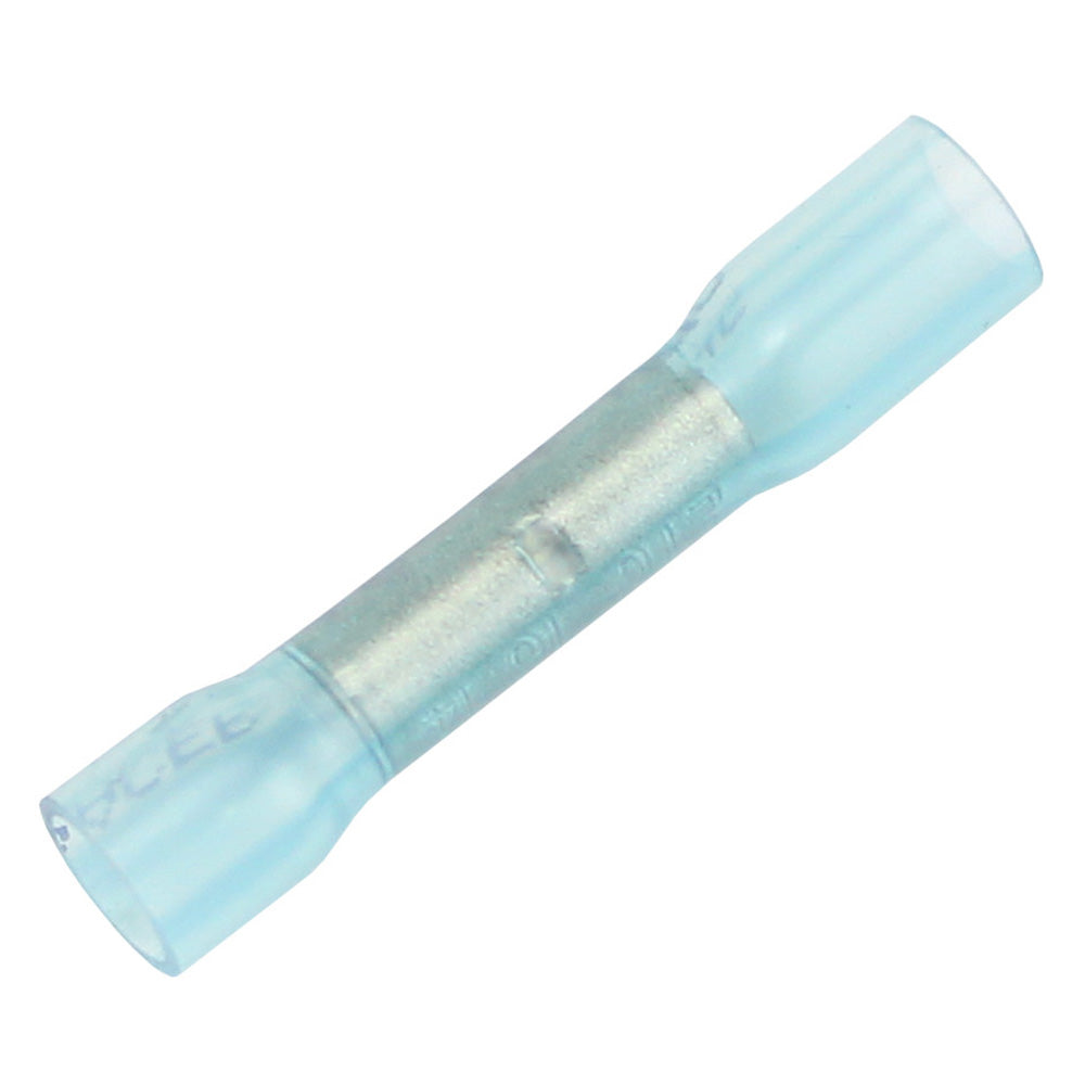 Pacer 16-14 AWG Heat Shrink Butt Connector - 100 Pack - Deckhand Marine Supply