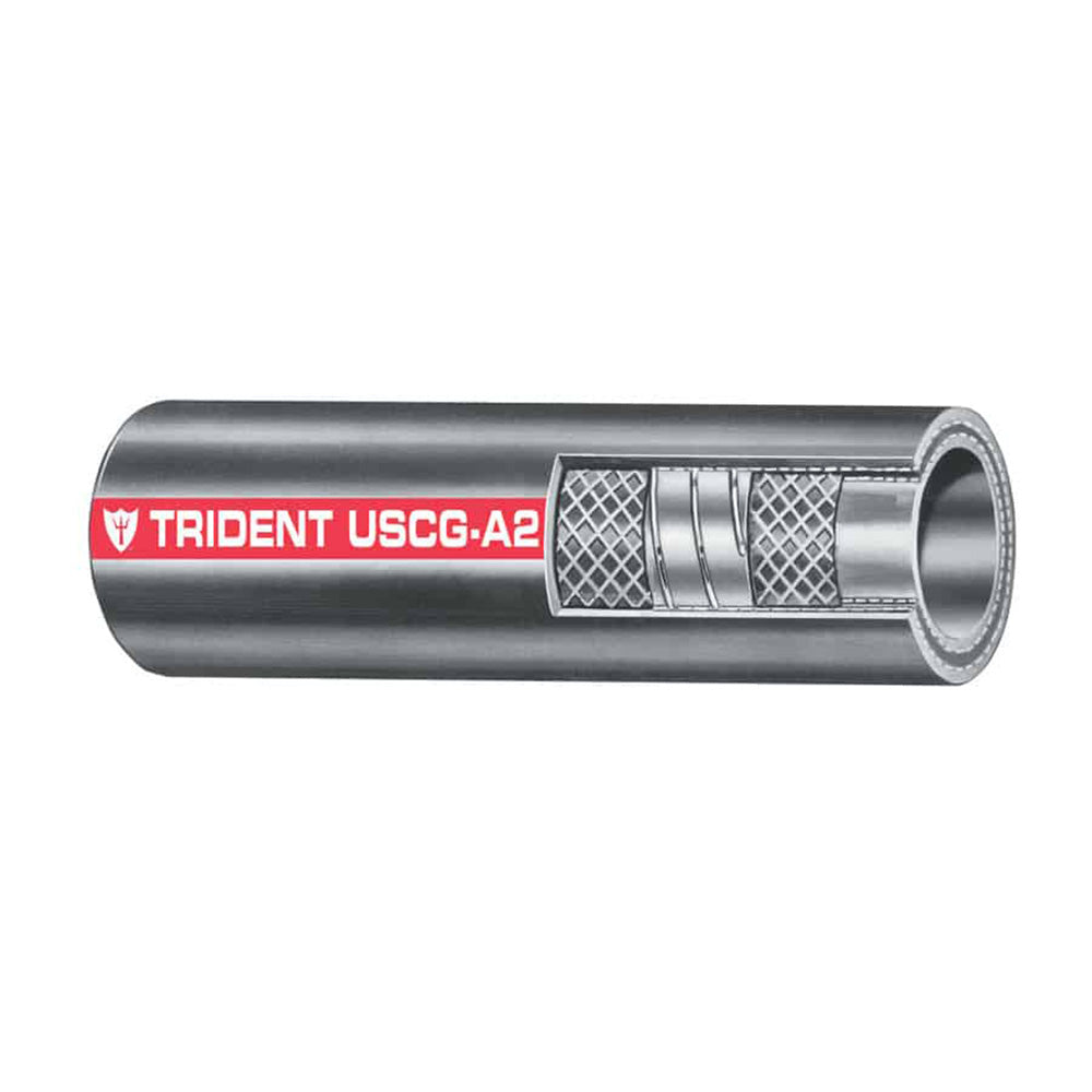 Trident Marine 1-1/2" Type A2 Fuel Fill Hose - Sold by the Foot - Deckhand Marine Supply