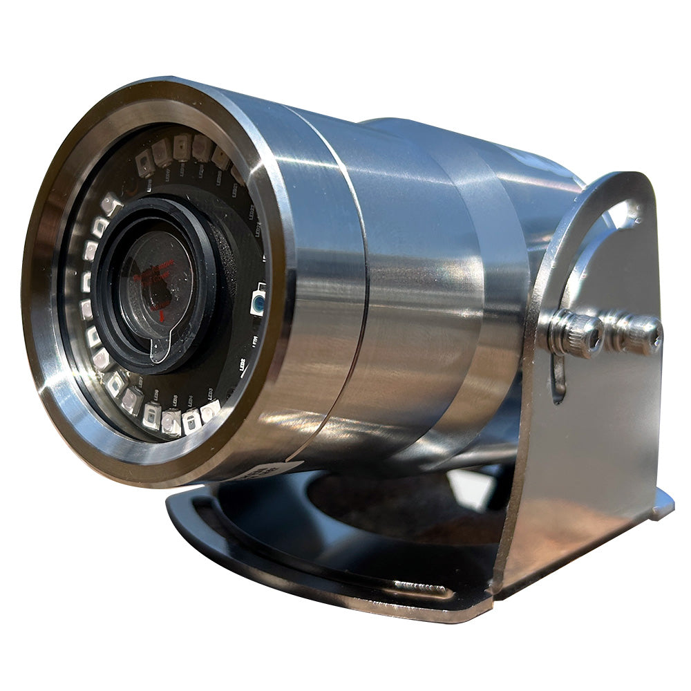 Iris 5MP Hi-Def Marine IP SS Bullet Camera - 3.6mm Lens - Deckhand Marine Supply