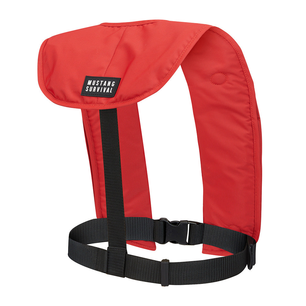Mustang MIT 70 Manual Inflatable PFD - Red - Deckhand Marine Supply
