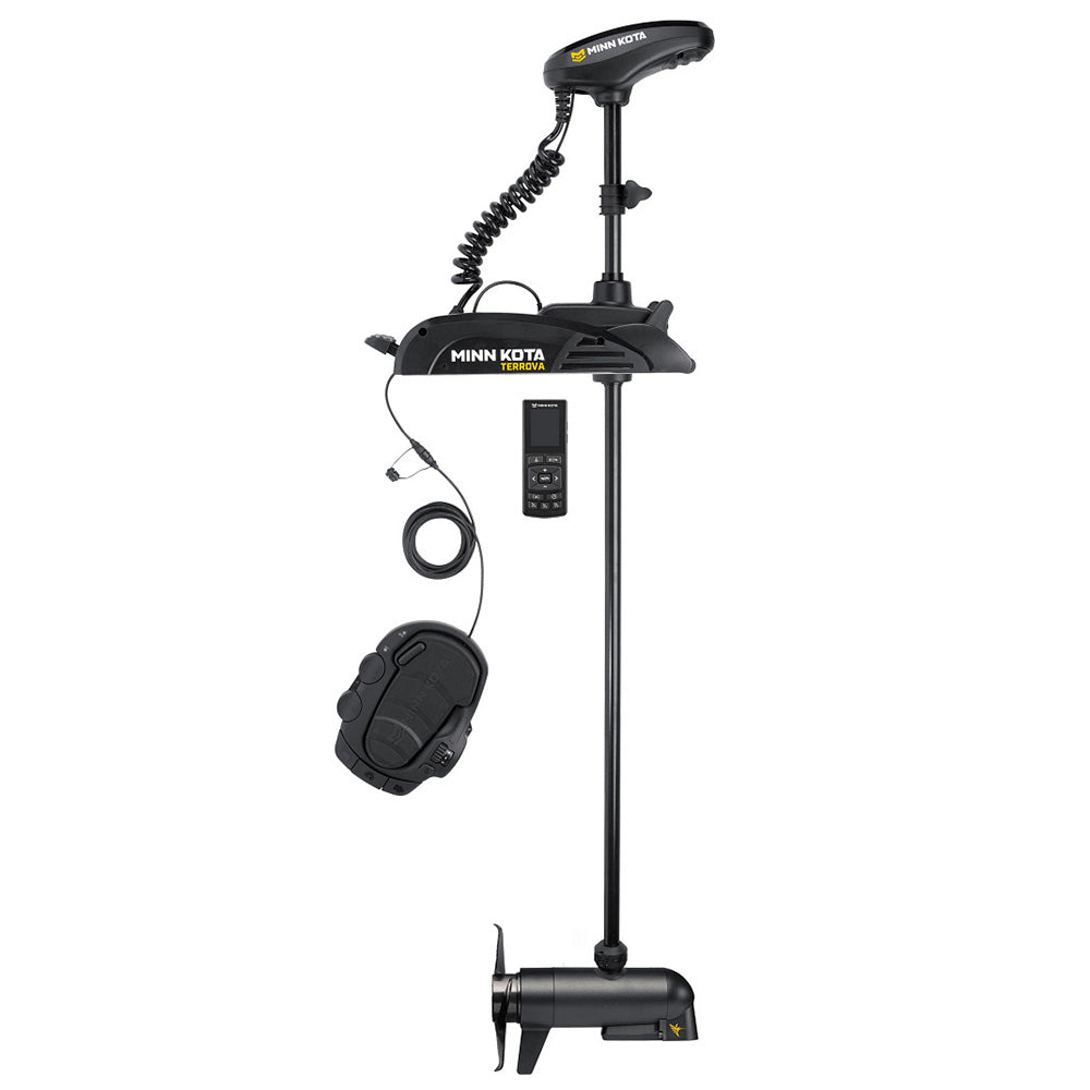 Minn Kota Terrova 112 Trolling Motor w/Wireless Remote - MEGA Down Imaging - 36V - 112LB - 60" - Deckhand Marine Supply