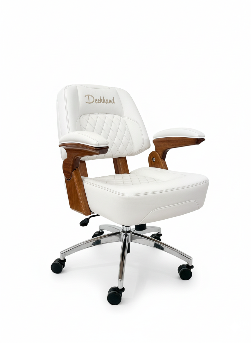 Deckhand Prestige – Handcrafted Marine Inspired Desk Chair